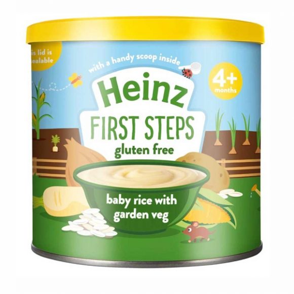 Heinz First Step Baby Rice with Garden Veg Cereal