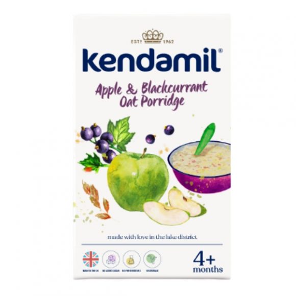 Kiddies Treat Kendamil Apple & Blackcurrant Oat Porridge