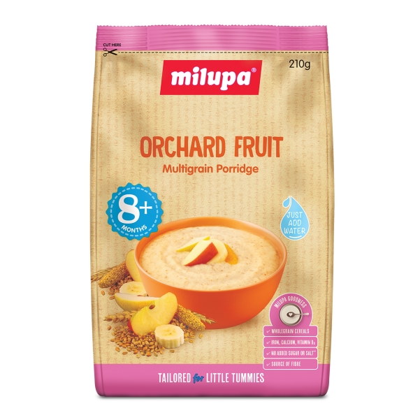 Kiddies Treat Milupa Orchard Fruit Multigrain Porridge