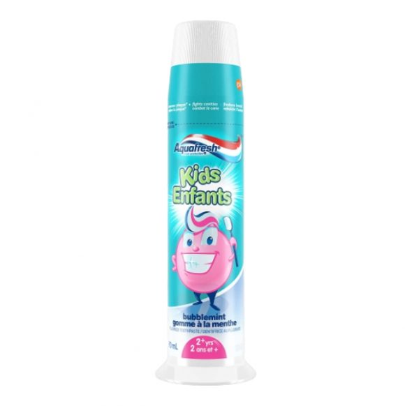 Aquafresh Kids Bubblemint Toothpaste 2+ Years