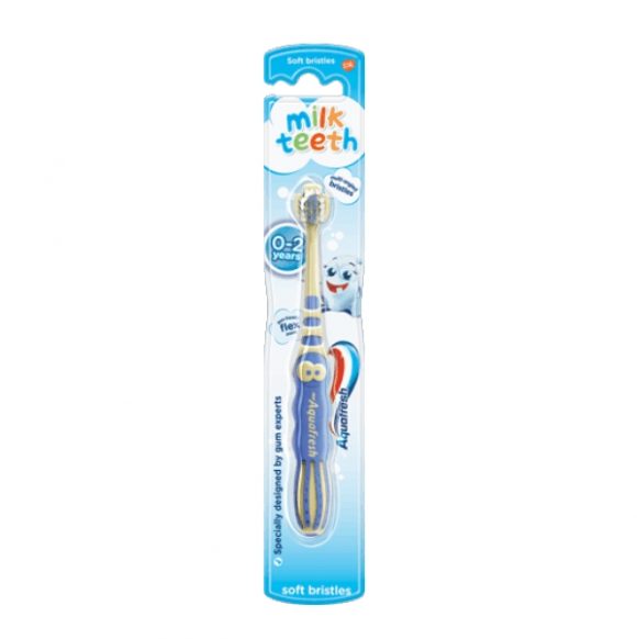 Kiddies Treat Aquafresh Milk Teeth Toothbrush 0-2 yrs