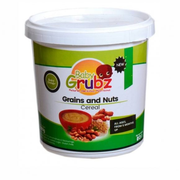 Baby Grubz Grains & Nuts Cereal, Baby Cereal