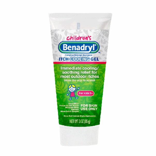 Benadryl Itch cooling gel