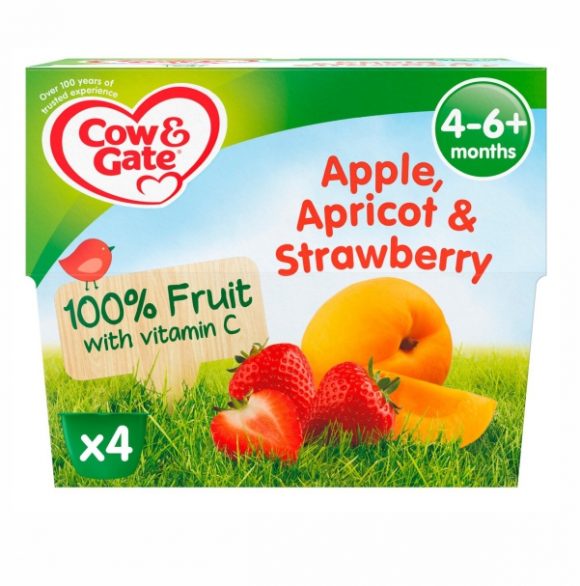 Cow & Gate Apple, Apricot & Strawberry