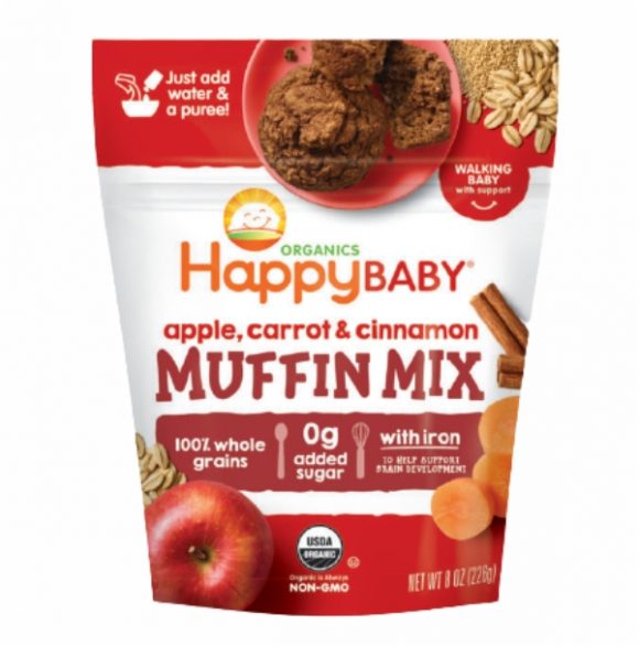 Kiddies Treat HappyBaby Apple , Carrot & Cinnamon Muffin Mix