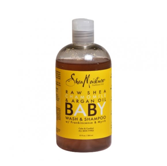 Kiddies Treat SheaMoisture Baby Wash & Shampoo - Raw Shea, Chmomille & Argan Oil