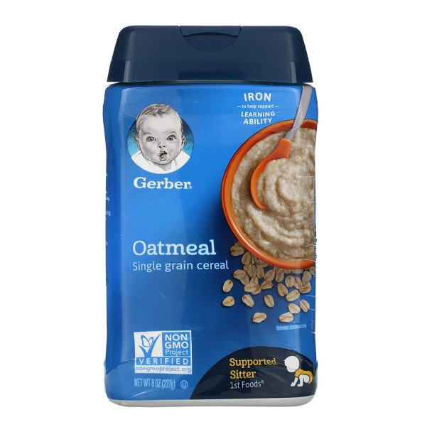 Gerber Oatmeal - Single Grain Cereal 227g