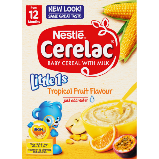 Cerelac Cereal Tropical Fruit Flavour 12mth+