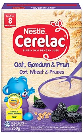 Nestlé CERELAC oat wheat and prunes