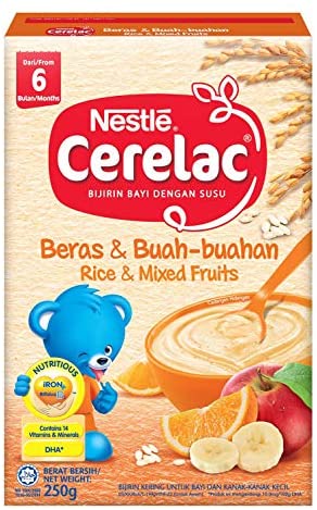 Nestle Cerelac rice and mixed fruits