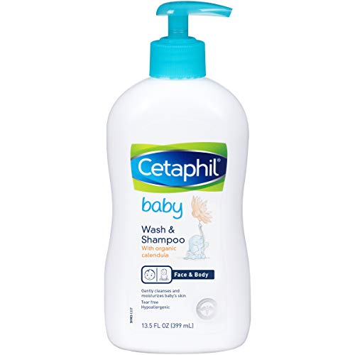 Cetaphil shampoo and baby wash