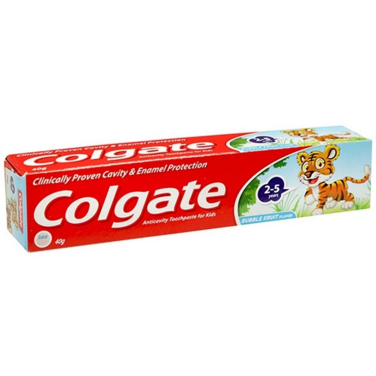 Colgate bubble fruit toothpaste 2 - 5 yrs