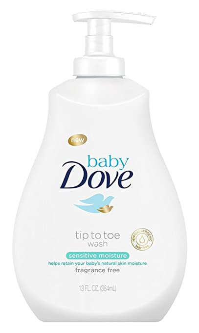 Dove baby tip to toe wash - sensitive 384ml