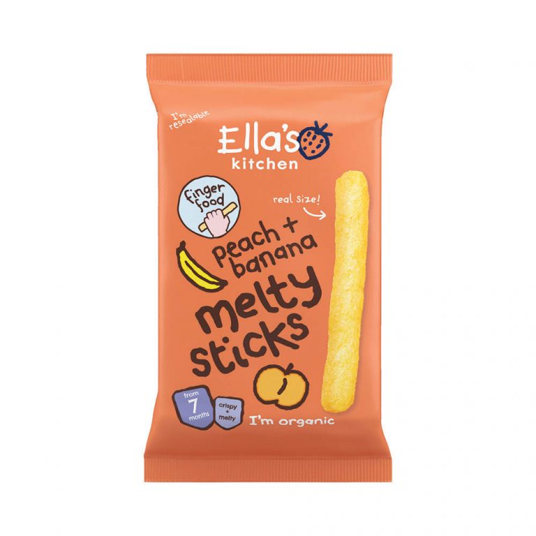 Ella’s Kitchen Peaches and Bananas Melty Sticks
