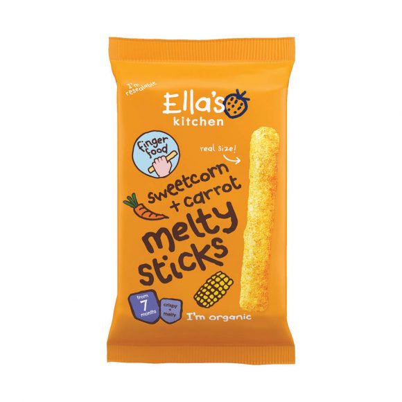 Ella’s Kitchen Carrot & Sweetcorn Melty Sticks