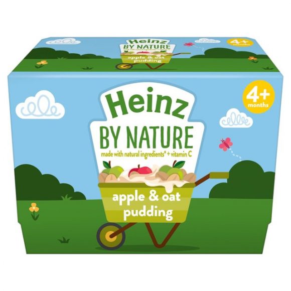 Heinz By Nature Apple & Oat Pudding 100g