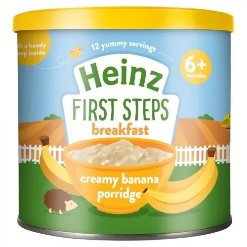 Heinz creamy banana porridge