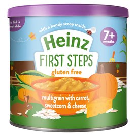 Heinz multigrain cereal with Carrot, Sweetcorn & Cheese