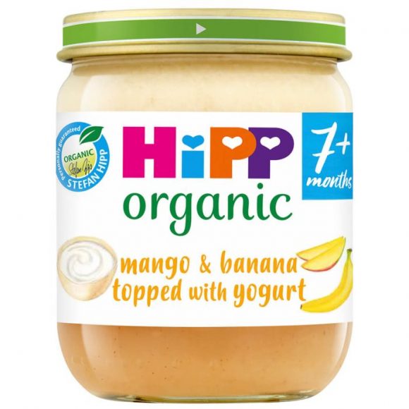 Hipp organic mango & banana yogurt