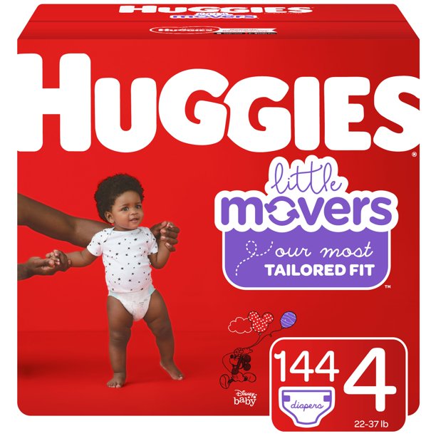Huggies Little Movers Diaper size 4