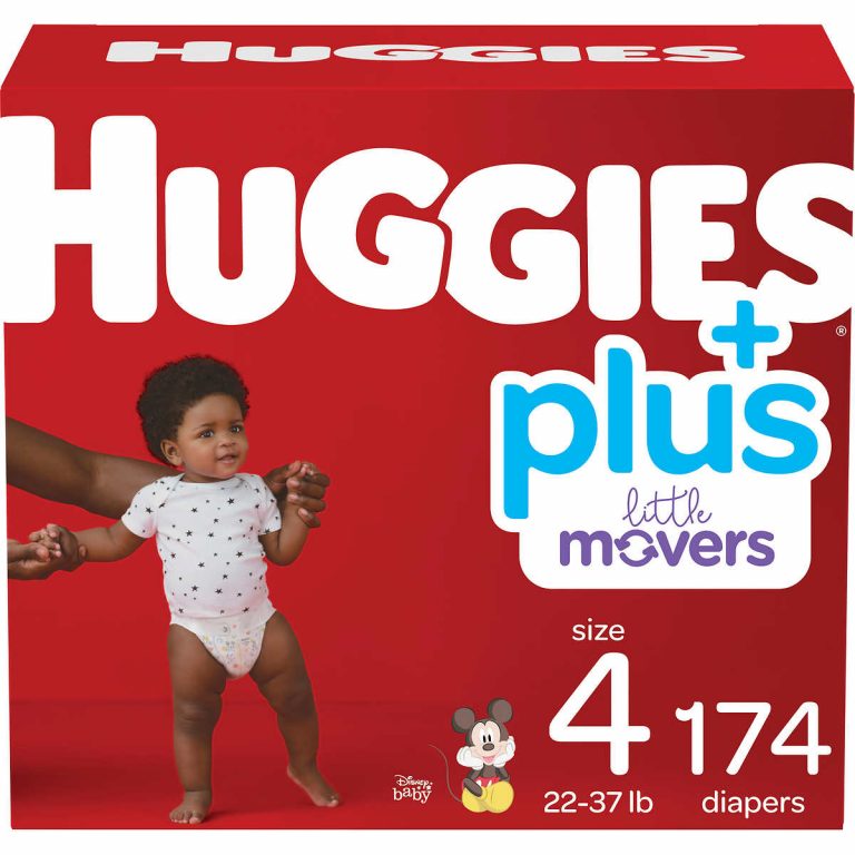 Huggies Little Movers Diaper size 4 174ct