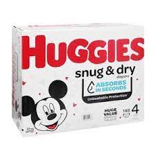 Huggies Snug and Dry size 4