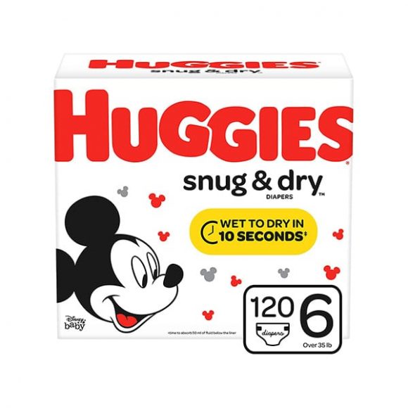 Huggies Snug and Dry size 6