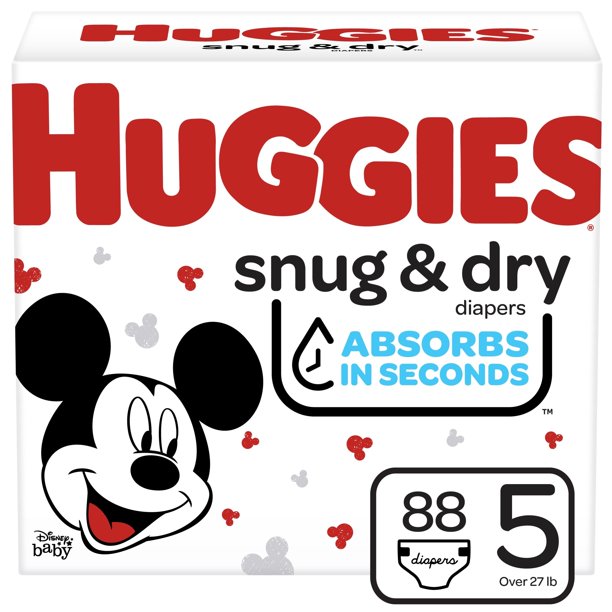 Huggies Snug and Dry size 5