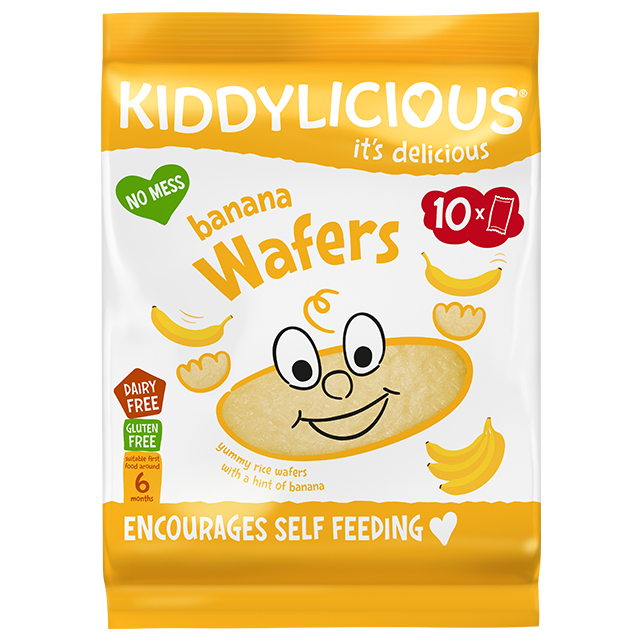 Kiddylicious banana wafer