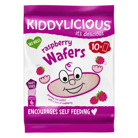 Kiddylicious raspberry wafer