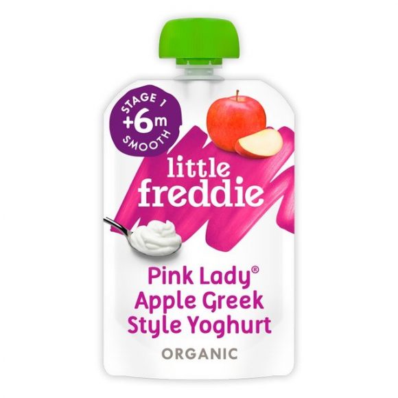 Little Freddie creamy pink lady Greek style yogurt