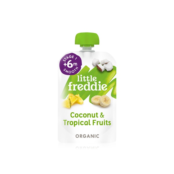 Little Freddie creamy exotic coconut & tropical fruits Greek style yogur