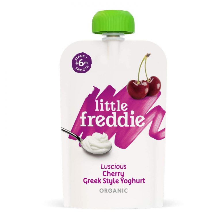 Little Freddie luscious cherry greek style yogurt