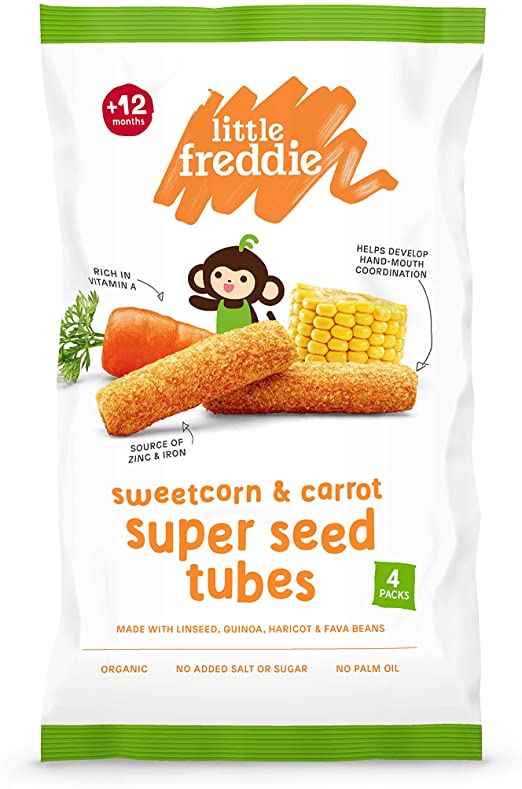 Little freddie sweetcorn & carrot