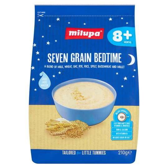 Milupa seven grain bedtime
