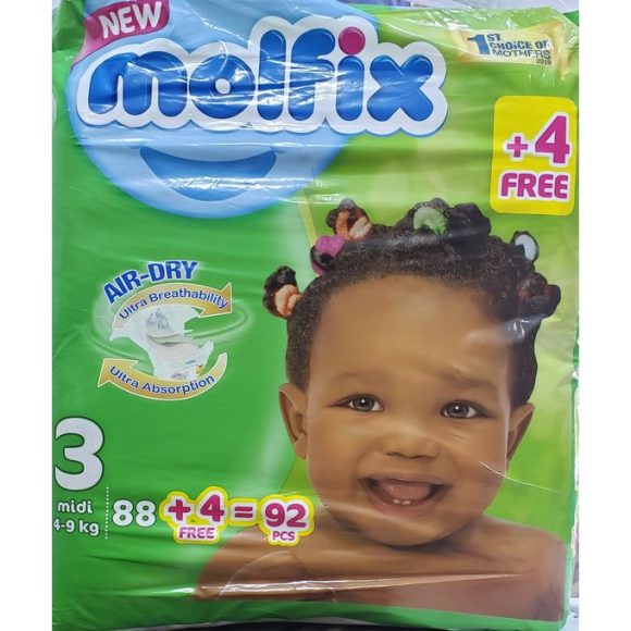 molfix baby diaper size 3
