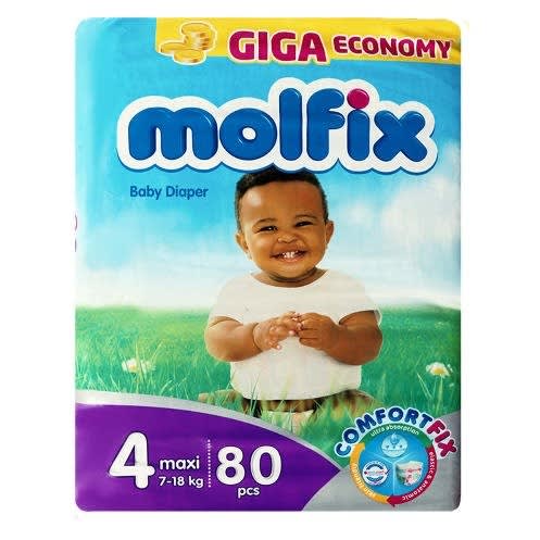 molfix baby diaper size 4